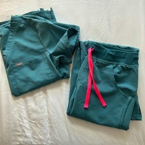 TOP: Figs Hydrogreen Catarina Scrub Top